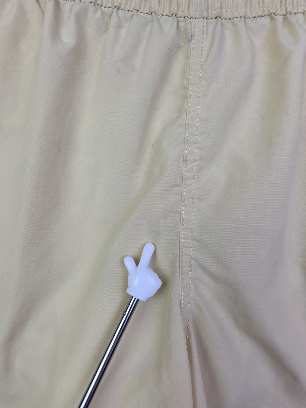 Polo Ralph Lauren Men's Swim Trunks Size L Yellow Nylon Elastic Waist Pony Logo - Picture 12 of 15